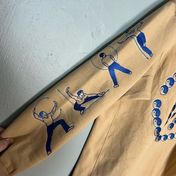 Clot apparel Tan Kung Fu Practice Sweatshirt - Picture 7 of 10